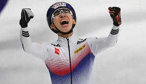 Lim Hyojun gewann die erste Goldmedaille für Gastgeber Südkorea bei diesen Winterspielen.