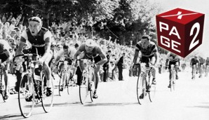 Jaques Anquetil (l.) gewann die Tour de France gleich fünfmal