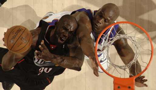 Shaquille O Neal Phoenix Suns Philadelphia 76ers