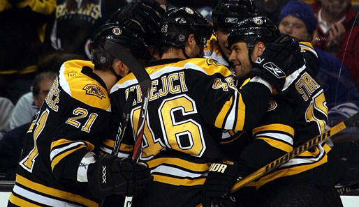 Die Bruins um Marco Sturm haben fünf der letzten sechs Spiele gewonnen