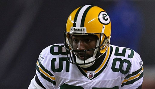 Wide Receiver Greg Jennings hat seinen Vertrag bei den Green Bay Packers bis 2012 verlängert