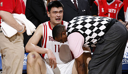 Yao Ming wechselte 2002 in die USA zu den Houston Rockets
