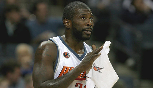 Jason Richardson spielte von 2007 bis 2008 bei den Charlotte Bobcats