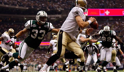 Drew Brees' New Orleans Saints schlugen die N.Y. Jets mit starkem Laufspiel und guter Defense