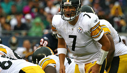 Seine Kommandos kommen im Moment nicht an: Steelers-Quarterback Ben Roethlisberger