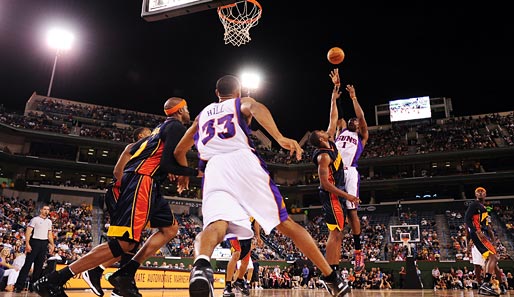 Amare Stoudemire erzielte im Outdoor Game 13 Punkte für die Suns