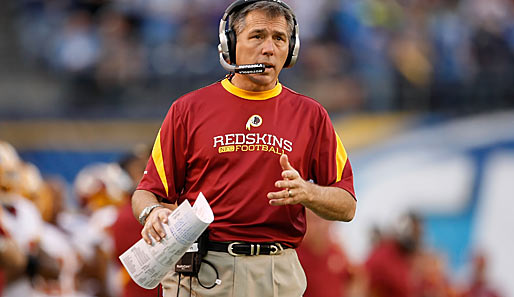 Jim Zorn war seit 2008 Chef-Coach bei den Redskins