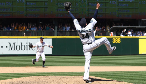 Mariners-Pitcher Felix Hernandez hat das 23. Perfect Game der MLB-Geschichte geworfen