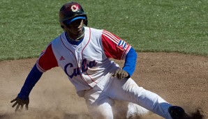 Rusney Castillo spielt für die kubanische Nationalmannschaft