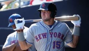Tim Tebow versucht sich derzeit bei einem unterklassigen Team der New York Mets als Baseballer