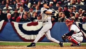 Ebenfalls 1996 durfte Jeter auch erstmals auf der ganz großen Bühne ran: Mit den Yankees gewann er die World Series gegen die Atlanta Braves