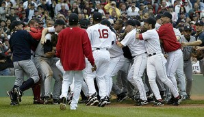 Zwischen den Red Sox und Yankees gab es im Laufe der Zeit einige Brawls