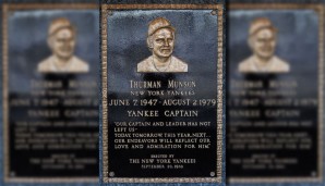 4. Pick: Thurman Munson (1968, New York Yankees, Catcher) - Der einstige Captain der Yankees kam bei einem Flugzeugabsturz ums Leben. Bis dahin spielte er elf Jahre in Pinstripes und gewann zwei Titel, dazu einen MVP