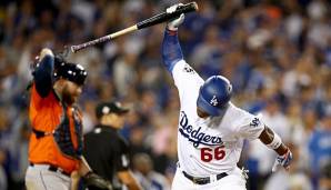 Yasiel Puig wurde in der Nacht der World-Series-Niederlage mit den Dodgers Opfer eines Überfalls