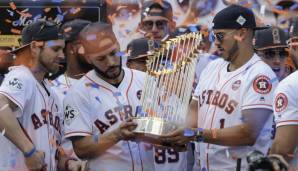 Eines muss man der MLB lassen: Die "Commissioner's Trophy" sieht schon richtig schnieke aus!