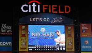 Platz 25, New York Mets: 1 No-Hitter - Am 1. Juni 2012 im Citi Field: Johan Santana vs. St. Louis Cardinals, Ergebnis: 8:0.