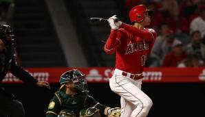 Platz 1, Pitcher/Designated Hitter Shohei Ohtani (Los Angeles Angels) - Alter: 23, aktuelles Team: Los Angeles Angels, Undrafted Free Agent.