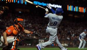 Manny Machado und seine Los Angeles Dodgers stehen bereits sicher in den Playoffs.