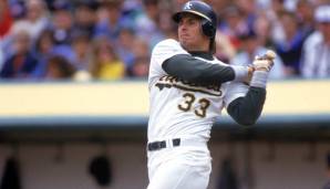 Oakland Athletics: Jose Canseco (1985) - Der Rookie des Jahres 1986 (AL) schlug bereits in seinen ersten 29 Spielen fünf Homeruns für die A's.