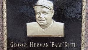 George Herman "Babe" Ruth - für viele der beste Baseballspieler aller Zeiten.