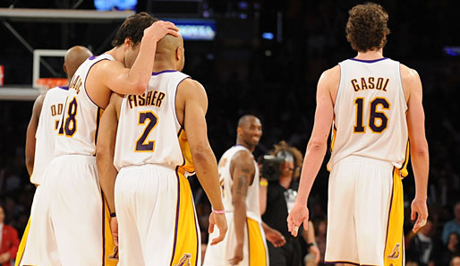 Die L.A. Lakers gewannen im vergangenen Jahr die Meisterschaft