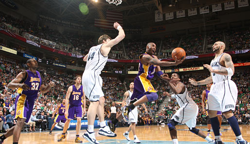 Kobe Bryant und die Lakers machten mit Utah kurzen Prozess