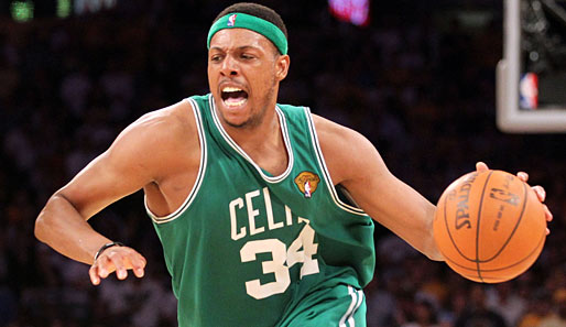 Paul Pierce steht seit 1998 für die Boston Celtics auf dem Feld