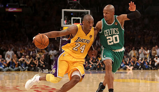 Lakers-Star Kobe Bryant wurde nach dem Sieg gegen Boston zum Finals-MVP gewählt