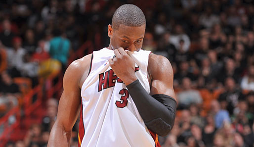 Dwyane Wade spielt seit 2003 für die Miami Heat