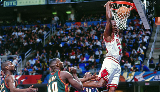 Michael Jordan ist wohl der beste Basketballer aller Zeiten