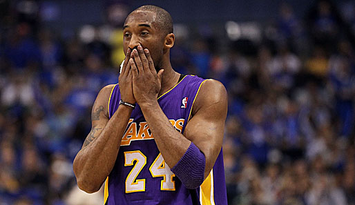 Lakers-Shooting-Guard Kobe Bryant leidet schon seit längerem unter Knieproblemen