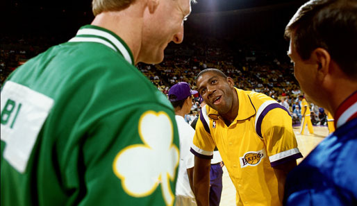 Als Anführer der L.A. Lakers sorgte Magic Johnson in den 80ern für einen Basketball-Boom