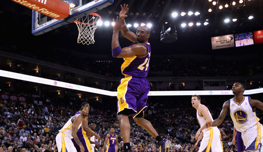 "Look at me" - Kobe Bryant war einmal mehr der Matchwinner für die Lakers