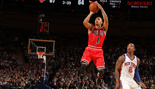 Derrick Rose von den Chicago Bulls ist amtierender Most Valuable Player