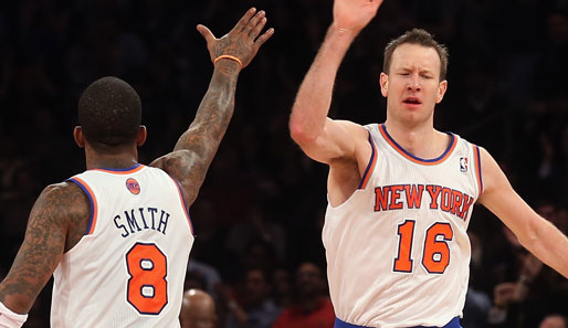 J.R. Smith, Steve Novak (New York Knicks)