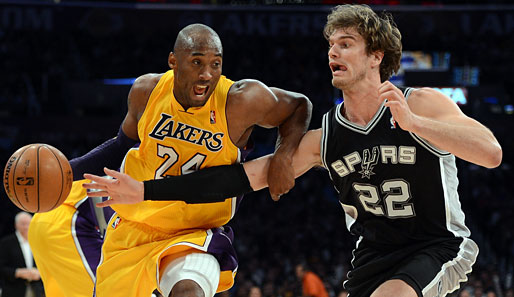 Mögliches Duell in Runde eins: San Antonio Spurs vs. L.A. Lakers