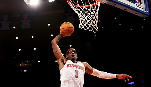 Stoudemire hat seit dem 7. März kein NBA-Spiel für die New York Knicks absolviert