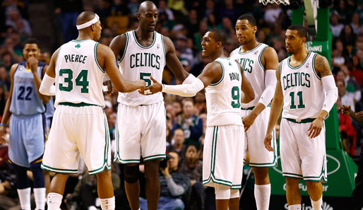 Rajon Rondo (M.) könnte kommende Saison das alleinige Sagen bei den Celtics haben
