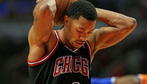 Derrick Rose könnte den Bulls aufgrund seiner nächsten Knieverletzung die gesamte Saison fehlen
