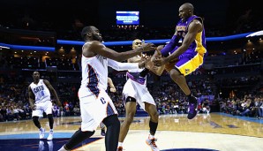 Kobe Bryant machte gegen die Bobcats einen Schritt zu alter Stärke