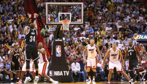 Paul Pierce trug seine Brooklyn Nets zu einem beeindruckenden Sieg in Miami