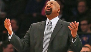 Mike Woodson trainierte die New York Knicks seit der Saison 2001-12
