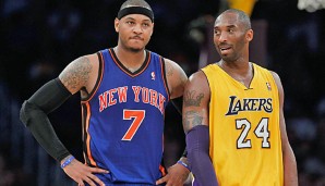 Carmelo Anthony entscheidet sich angeblich zwischen den Knicks und den Lakers