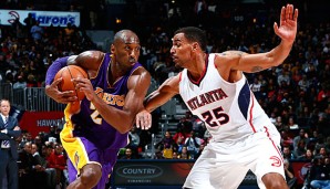 Kobe Bryant war erneut der Topscorer der Lakers