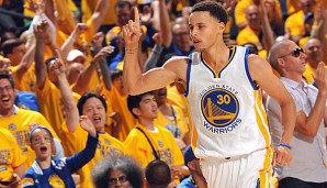 Warriors-Star Stephen Curry wurde zum MVP der Regular Season gewählt