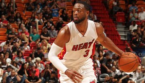 Dwyane Wade spielt seit 2003 für die Miami Heat