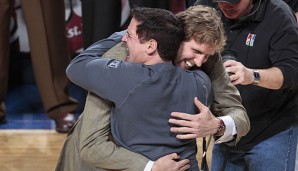 Dirk Nowitzki und Mark Cuban pflegen ein inniges Freundschaftsverhältnis