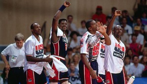 Patrick Ewing holte 1992 mit dem Dream Team souverän Gold bei Olympia