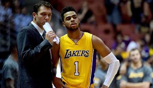 Luke Walton ist seit Sommer 2016 Head Coach der Los Angeles Lakers