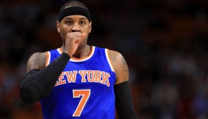 Carmelo Anthony steht mit den Knicks so gut da wie lange nicht mehr